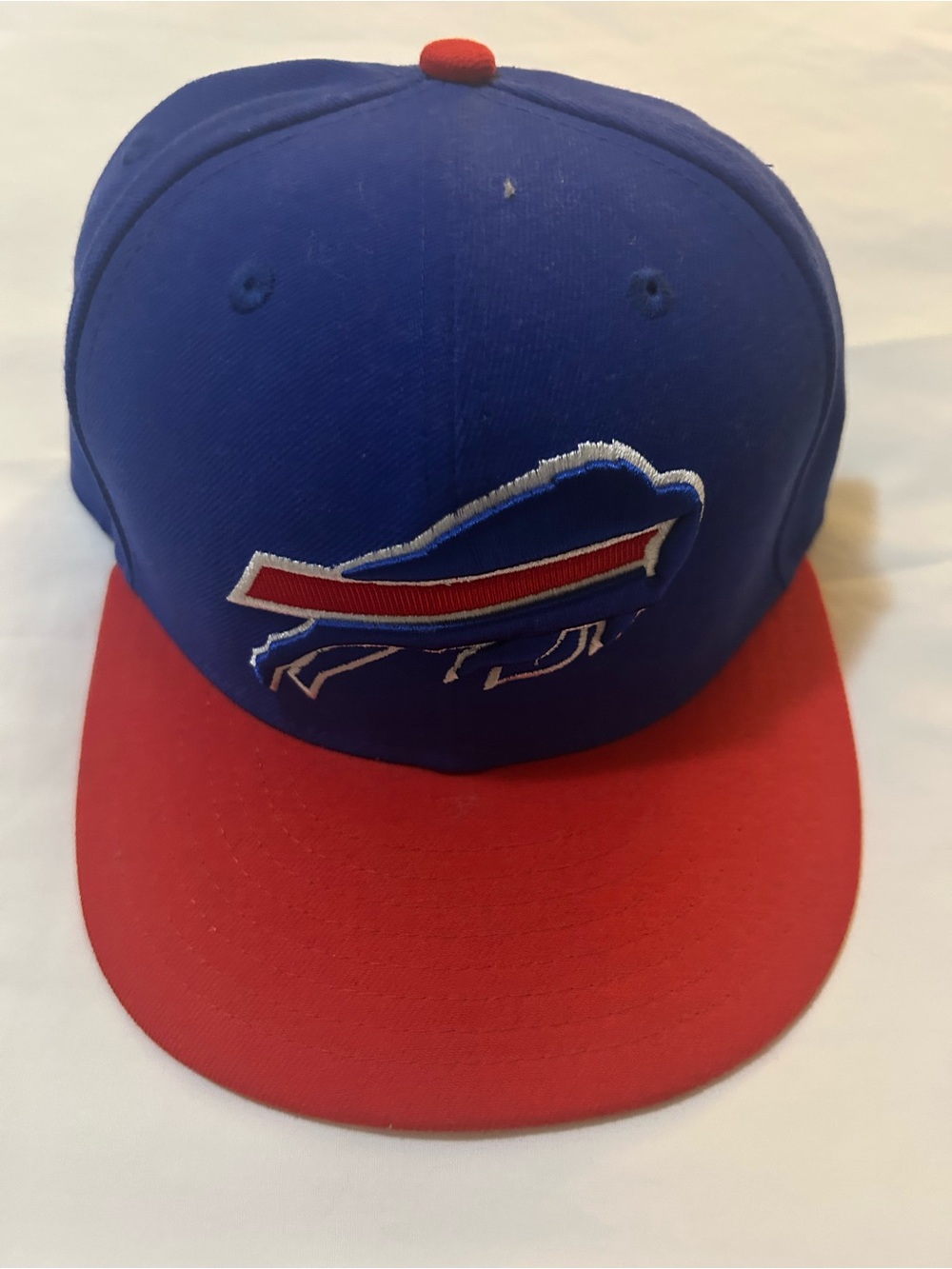 Buffalo Bills Blue and Red Team Logo Baseball Cap